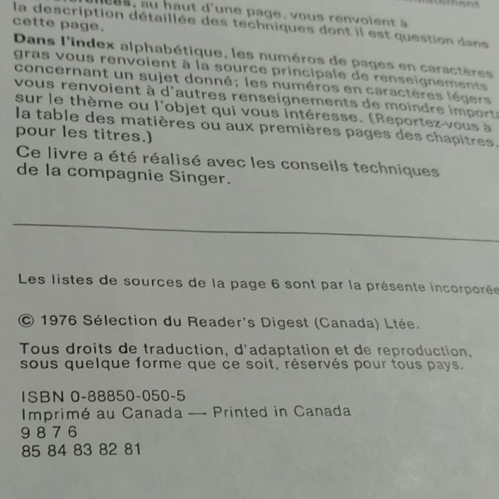 Book Guide to Creative Practical Sewing, in French - Picture 4 of 5